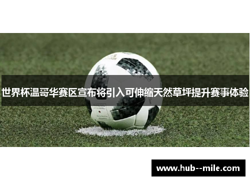 世界杯温哥华赛区宣布将引入可伸缩天然草坪提升赛事体验